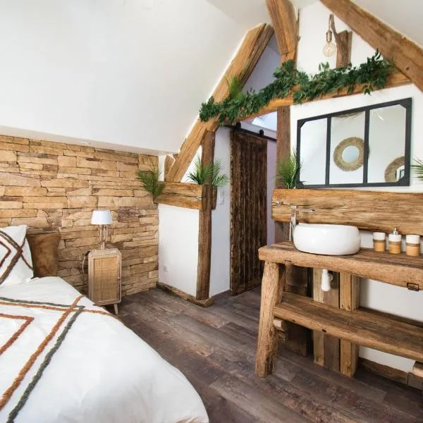 LE RELAIS DES CALECHES - La Jungle Room, hotel em Broué