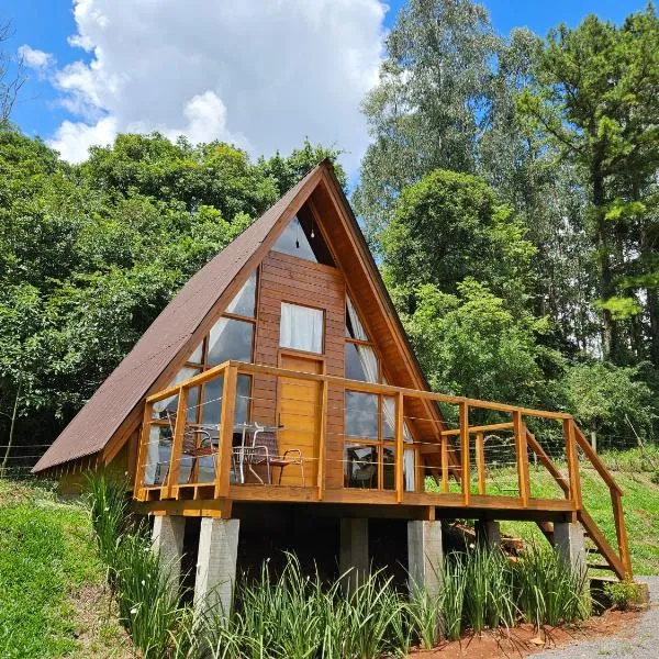 Sítio Família Cherba - Cabana do Lago, hotel in Videira