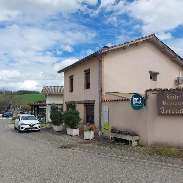 Chez Terrassier - Logis Hôtels - Hotel et Restaurant, hotel in Bruniquel