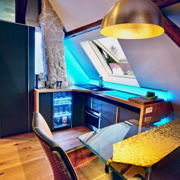 Viesnīca Ferienwohnung Ambiente Gaggenau-Schwarzwald & zentrumsnah pilsētā Gāgenava