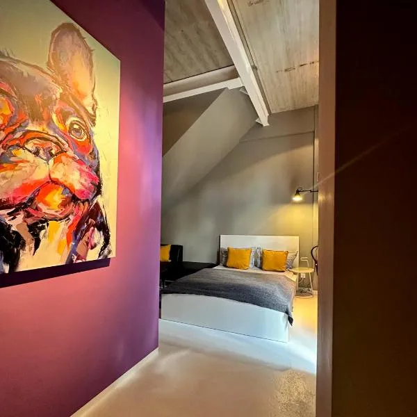 Guestroom by "FARBGESTALT", hotel v destinaci Sarstedt