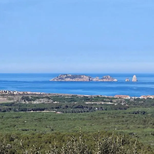 Montagne vue panoramique sur mer, hotel v destinaci Pals