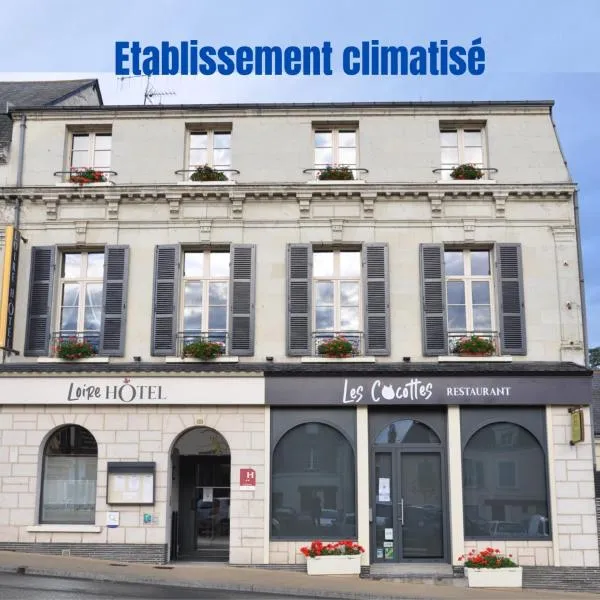 Logis Loire Hotel - Les Cocottes Restaurant, hotel v destinaci Les Rosiers