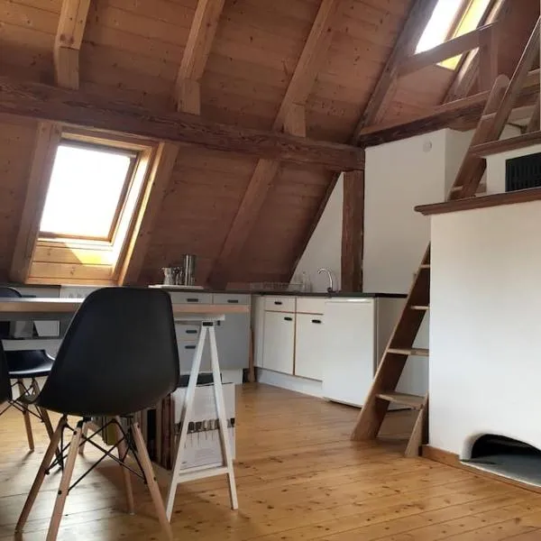 MAISONTTE STUDIO IN EHEMALIGER SCHEUNE nicht für Montageteams geeignet, hôtel à Schwäbisch Gmünd
