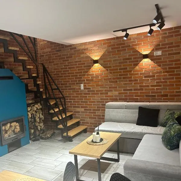 Domek Kaszuby Stężyca z banią i sauną, khách sạn ở Stężyca