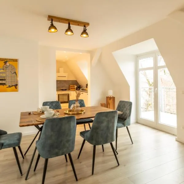 soulscape Apartment - kompakter LOFT-Wohnraum mit Lift direkt in die Wohnung, modern, zentrumsnah, gratis WIFI、ツヴィッカウのホテル