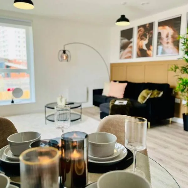 Hessian Lounge -Wyndale- Central 2BR W/Parking โรงแรมในเบอร์มิงแฮม