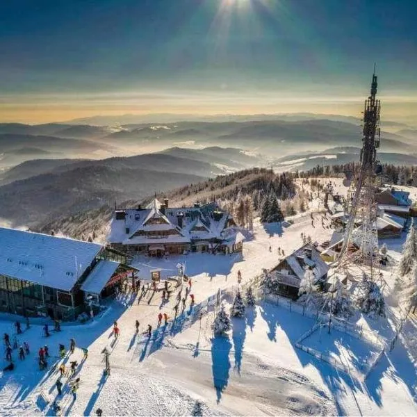 Krynicka Koliba na Jaworzynie Krynickiej, hotel u gradu 'Krynica Zdrój'