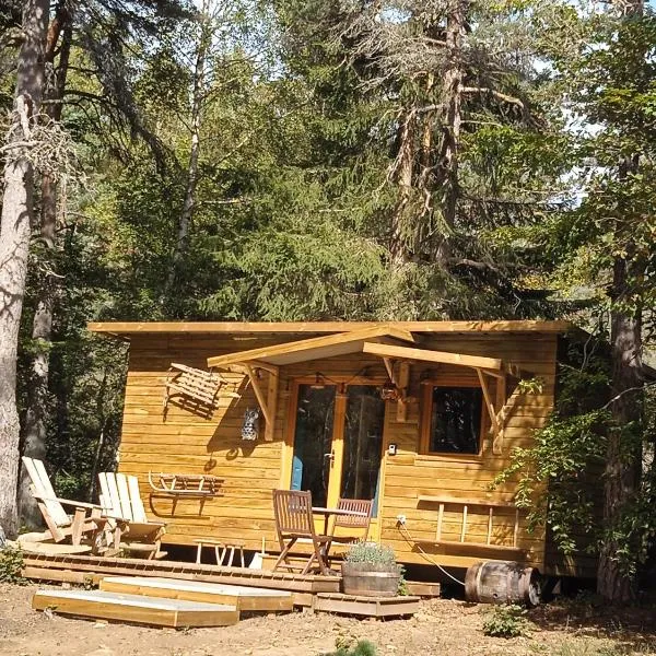 Chalet Hibou Domaine de la Mamounette, hotel v destinácii Fay-sur-Lignon