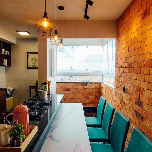 9 Andar - Estilo industrial Moderno e Aconchegante