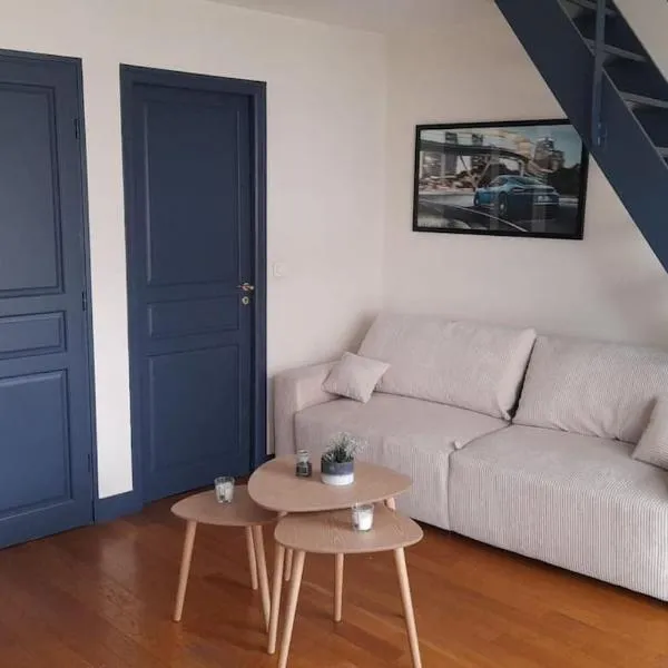 triplex, centre-ville, terrasse – hotel w mieście Nogent-sur-Marne