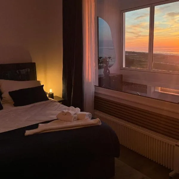 CuxHeaven - modernes Studio-Apartment direkt am Meer mit Pool, Sauna und Massage, hotel v destinaci Cuxhaven