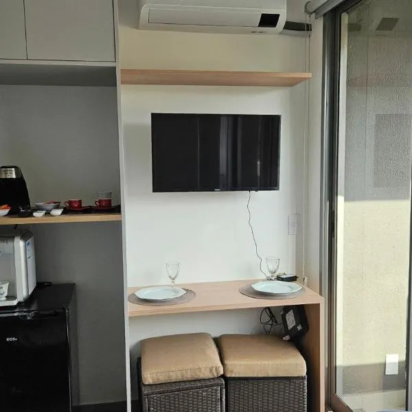 Studio Music - ao lado do metrô Alto da Boa Vista - ABV106, hotel in São Paulo