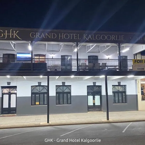 GHK - Grand Hotel Kalgoorlie、カルグーリーのホテル