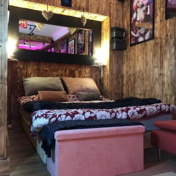 Romantic Room - Superbe Appartement Studio Jardin - Proche Disneyland Paris – hotel w mieście Crecy la Chapelle