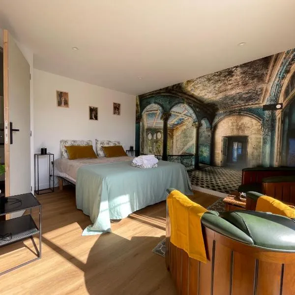 RELAI DU CHATEAU APPARTHOTEL, hotel em La Tourlandry