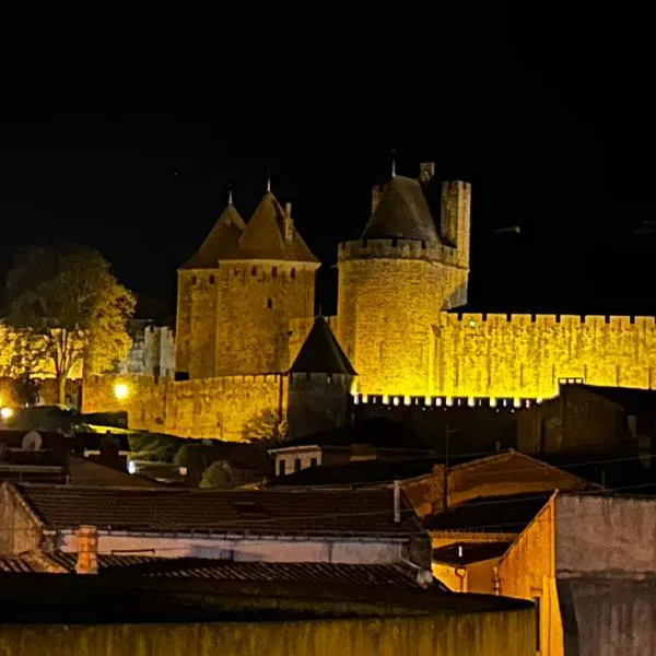 la porte medievale, hotel v Carcassonne