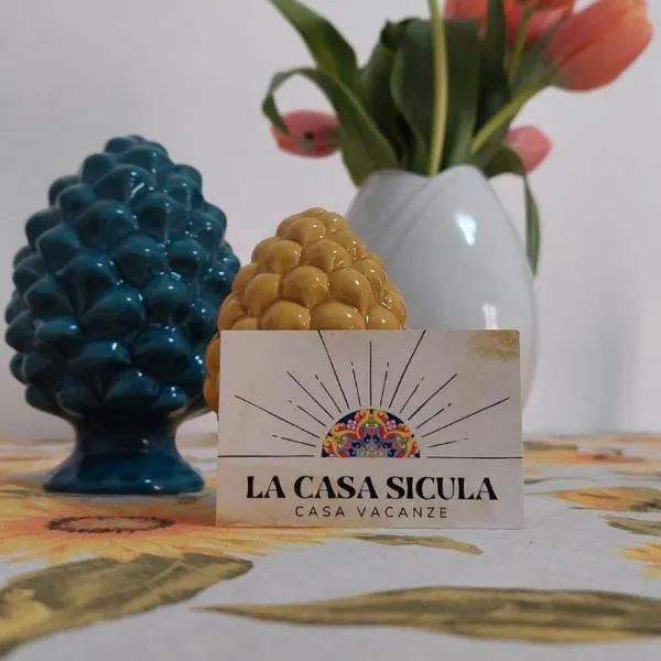 La Casa Sicula、Longiのホテル