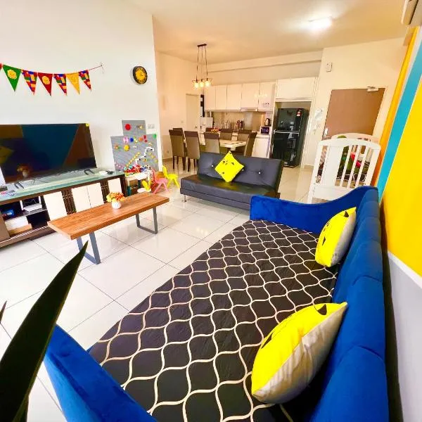 Legoland-8min walk at Kairos Comfort Spacious Suite for Families 1-12pax, hotel v destinaci Nusajaya