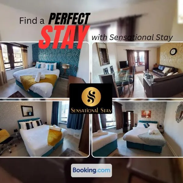 4 Bedroom Apartment By Sensational Stay Short Lets & Serviced Accommodation, Aberdeen , Roslin Street With Free Wi-fi & Netflix, hotel i Aberdeen