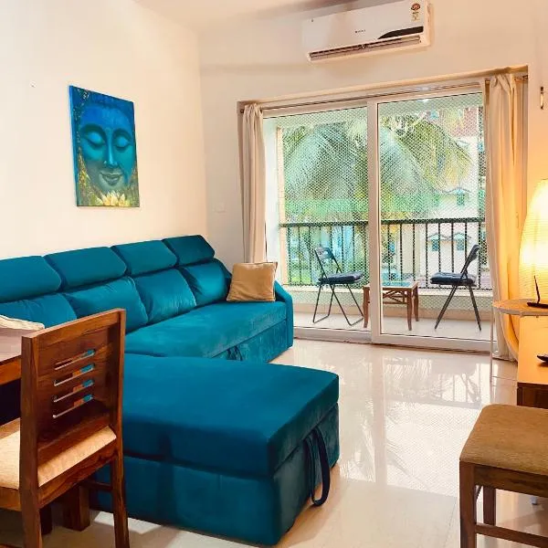 Luxury apartment Blue lagoon, hotelli kohteessa Goa