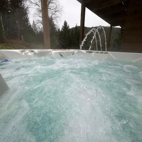 Jardin de l'ancienne école avec Jacuzzi privé, hotel in Gérardmer