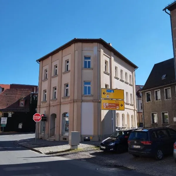 Stadtblick 2 Monteuerglück: Eisenberg şehrinde bir otel