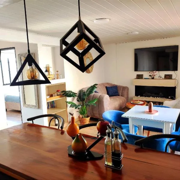 Apartamento en el centro histórico de Tunja con chimenea, hotel v destinaci Tunja