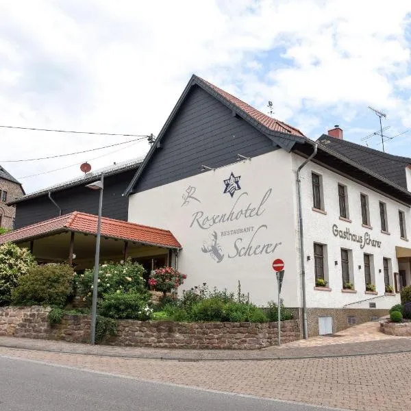 Rosenhotel Scherer, hotel v destinaci Schiffweiler