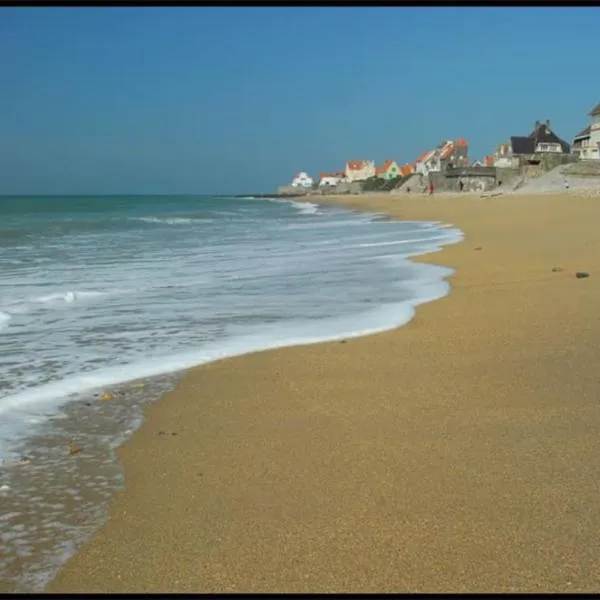 La Désirade Audresselles, charmante maison à 250 m de la plage，位于欧德雷塞勒的酒店