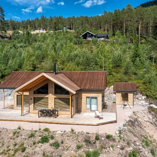Furuheim Lodge, 4 seizoenen vakantiehuis met fantastisch uitzicht, готель у місті Вродал