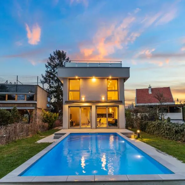 Villa Jäger mit Pool in Wien, hotel ve Vídni