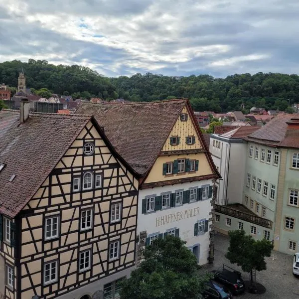 Zentrale Dachwohnung in SHA, hotel in Schwäbisch Hall
