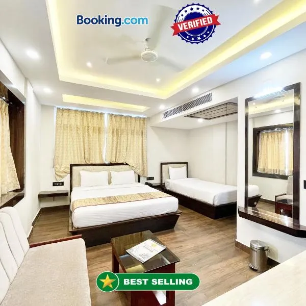 Hotel A ONE pride ! Puri fully-air-conditioned-hotel near-sea-beach-&-temple with-lift-and-parking-facility restaurant-availability, hotel in Bālighāi