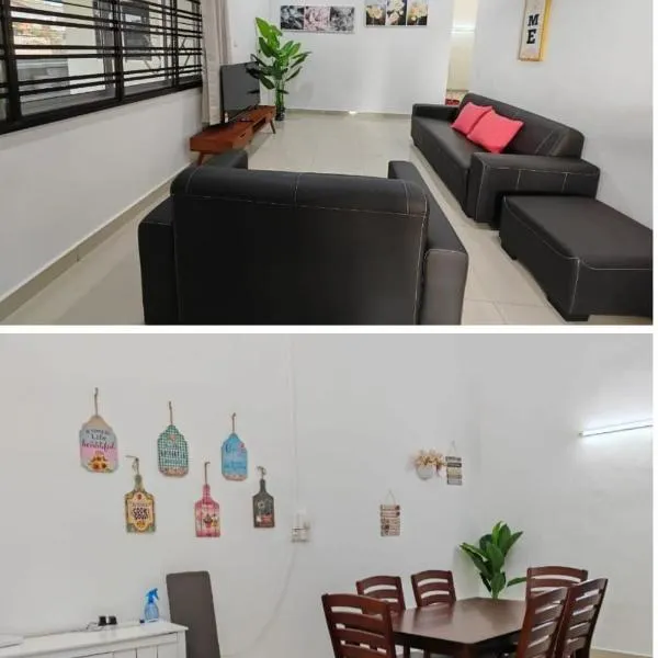Favourite Homestay Melaka - 8Pax,4BR,4Bath, hótel í Melaka