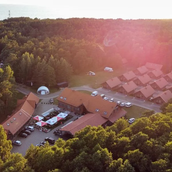 Hotel Palanga Camping Compensa、パランガのホテル