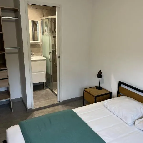 Chambre avec salle d'eau privée dans appartement partagé 200 m du tram, hotel di Montpellier