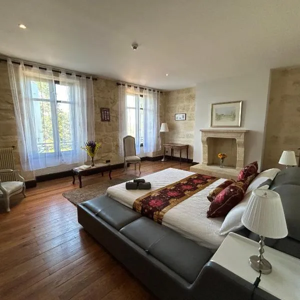 FSP château julie – hotel w mieście Virsac