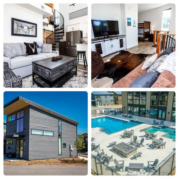 Mountain View Chalet at The Quarry - Sleeps 6!, hotel in Whitefish