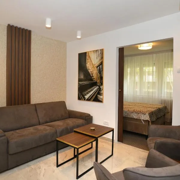 Piano Luxe Apartment with Sauna and bicycles, hotel in Novi Beograd