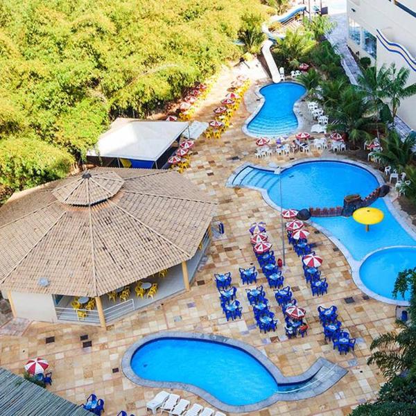 Apt 2 quartos 6 pessoas Golden Dolphin Hotel Caldas Novas