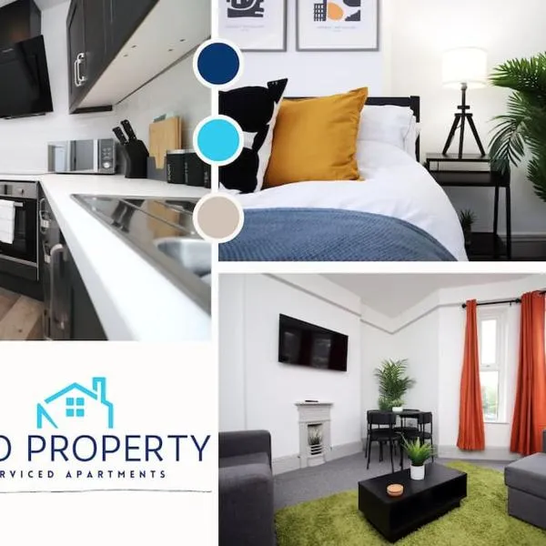 2 Bed Flat near Stadium with Street Parking by CTO Serviced Apartments, hotel in Cardiff
