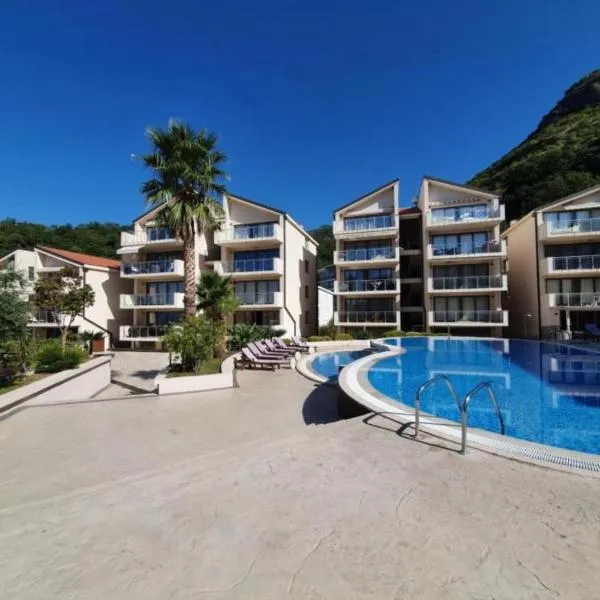 Blue lagoon apartment Przno, hotel en Budva