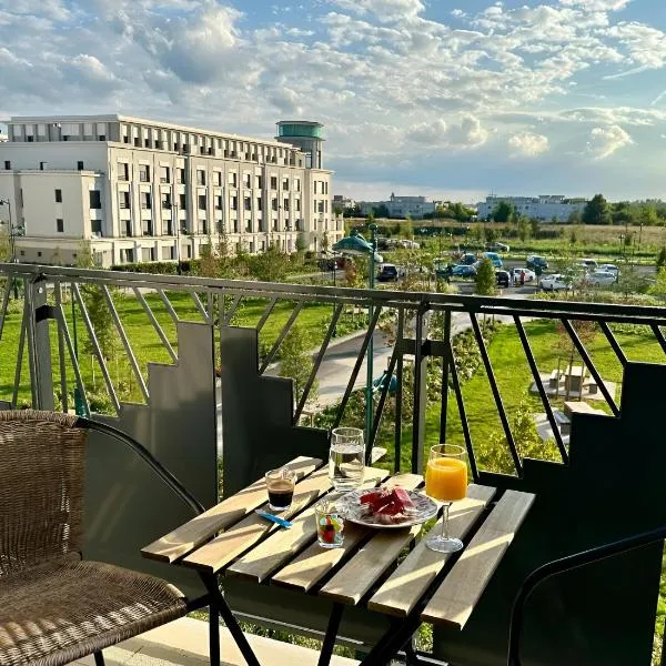 Disneyland-PARIS Sunshine - 6pers - Terrasse - vue sur Parc - 2Parkings, hotel in Chessy