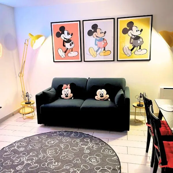Appartement de Mickey à 5 min de Disneyland Paris, hotel a Serris