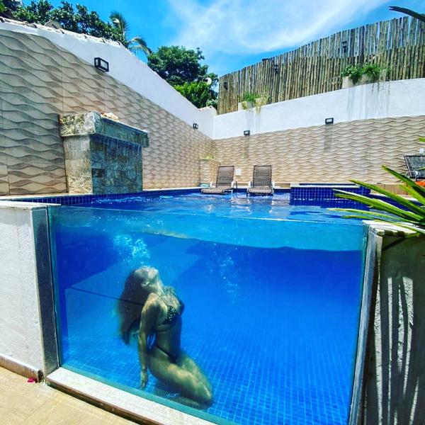 Geribá - piscina de vidro com hidromassagem - 12 pessoas - Foto 2