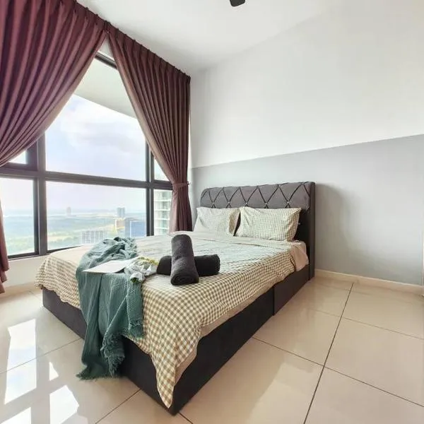 3806 Macrolink 6pax Cozy Legoland Netflix BySTAY, hotel in Kangkar Pendas