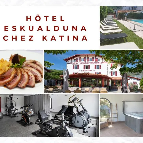 Hotel Eskualduna Chez Katina, hotell i Bidarray