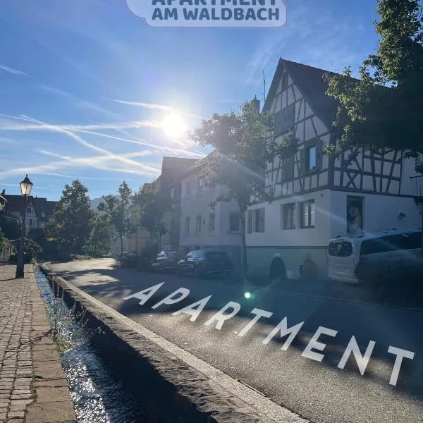 Apartment am Waldbach, hotel v destinaci Gernsbach