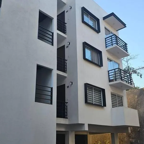 Estilo urbano: Depa. en el Corazón de la Ciudad, hotel v destinaci La Palmita